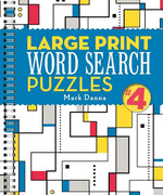 Book cover for Large Print Word Search Puzzles 4: Volume 4