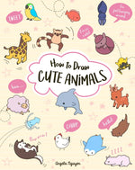 Book cover for How to Draw Cute Animals: Volume 2