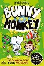 Book cover for Bunny vs. Monkey