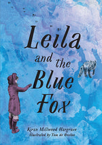 Book cover for Leila and the Blue Fox