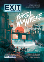 Book cover for Exit: The Book - The Portal to Nowhere: A Puzzle Graphic Novel (Co-Edition)