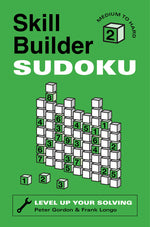 Book cover for Skill Builder Sudoku: Medium to Hard
