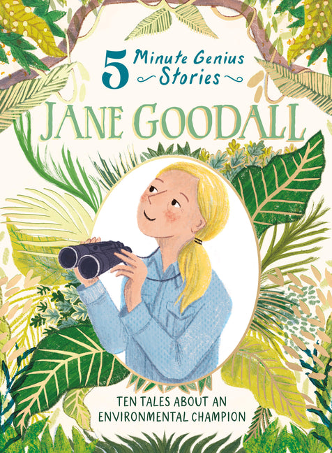 Book cover for Jane Goodall: 5-Minute Genius Stories