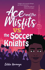 Book cover for Ace and the Misfits vs. the Soccer Knights