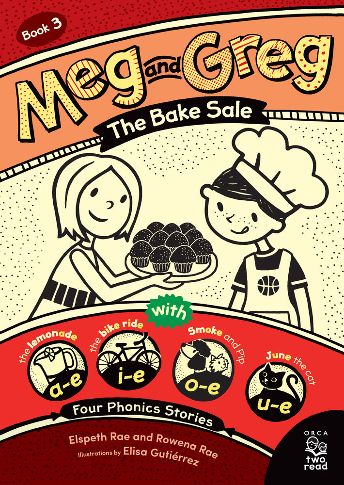 Book cover for Meg and Greg: The Bake Sale