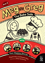 Book cover for Meg and Greg: The Bake Sale
