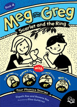 Book cover for Meg and Greg: Scarlet and the Ring