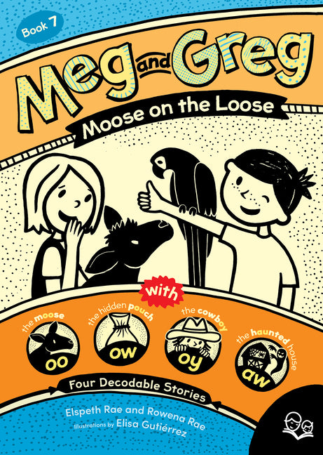 Book cover for Meg and Greg: Moose on the Loose