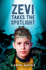 Book cover for Zevi Takes the Spotlight