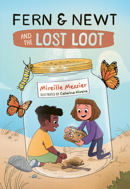 Book cover for Fern and Newt and the Lost Loot