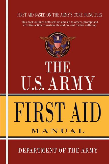 Book cover for U.S. Army First Aid Manual