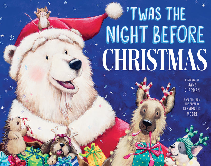 Book cover for 'Twas the Night Before Christmas