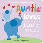 Book cover for Auntie Loves Little One: A Love Letter to You