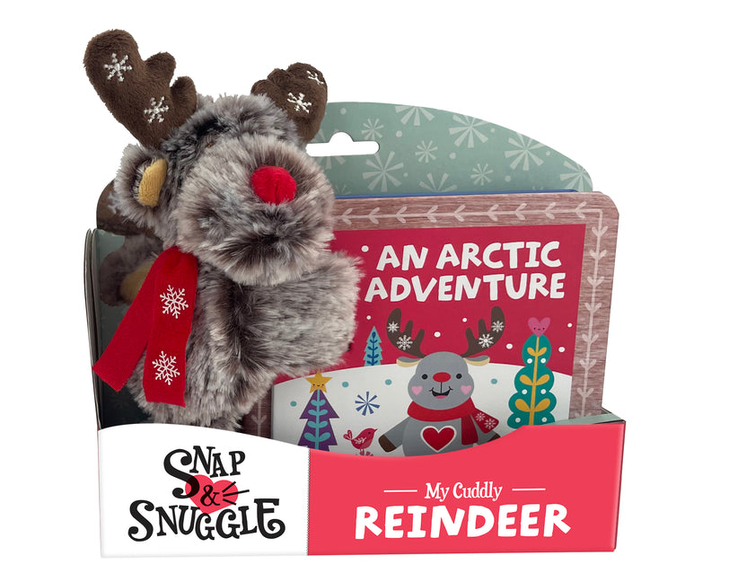 Book cover for Snap & Snuggle: An Arctic Adventure: My Cuddly Reindeer