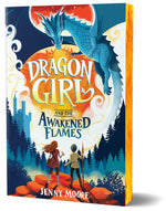 Book cover for Dragon Girl and the Awakened Flames