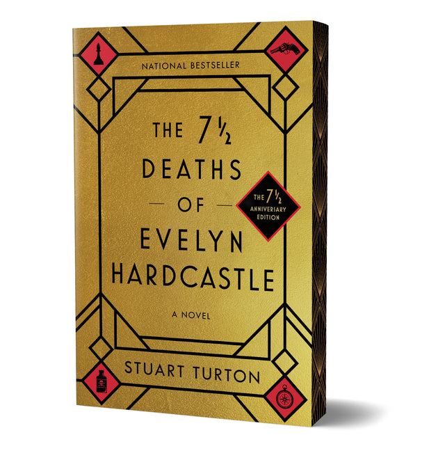 Book cover for 7 1/2 Deaths of Evelyn Hardcastle (7 1/2 Anniversary Edition)
