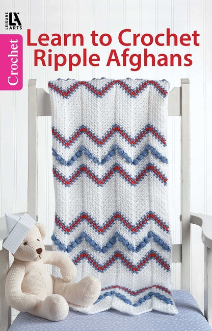 Book cover for Learn to Crochet Ripple Afghans
