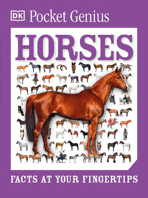 Book cover for Pocket Genius: Horses: Facts at Your Fingertips