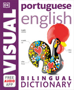 Book cover for Portuguese-English Bilingual Visual Dictionary