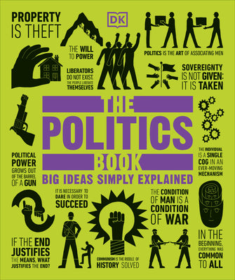 Book cover for The Politics Book: Big Ideas Simply Explained