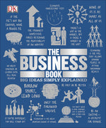 Book cover for The Business Book: Big Ideas Simply Explained