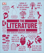 Book cover for The Literature Book: Big Ideas Simply Explained