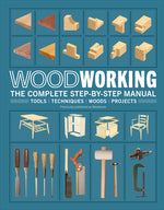 Book cover for Woodworking: The Complete Step-By-Step Manual