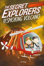 Book cover for Secret Explorers and the Smoking Volcano