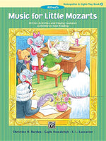 Book cover for Music for Little Mozarts Notespeller & Sight-Play Book, Bk 2: Written Activities and Playing Examples to Reinforce Note-Reading
