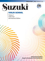 Book cover for Suzuki Violin School: Asian Edition, Book & CD