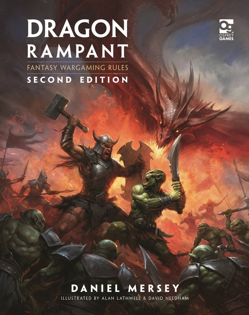 Book cover for Dragon Rampant: Second Edition: Fantasy Wargaming Rules