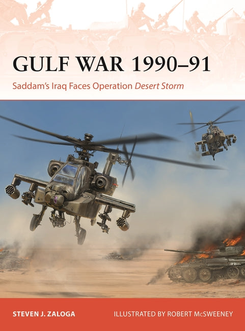 Book cover for Gulf War 1990-91: Saddam's Iraq Faces Operation Desert Storm