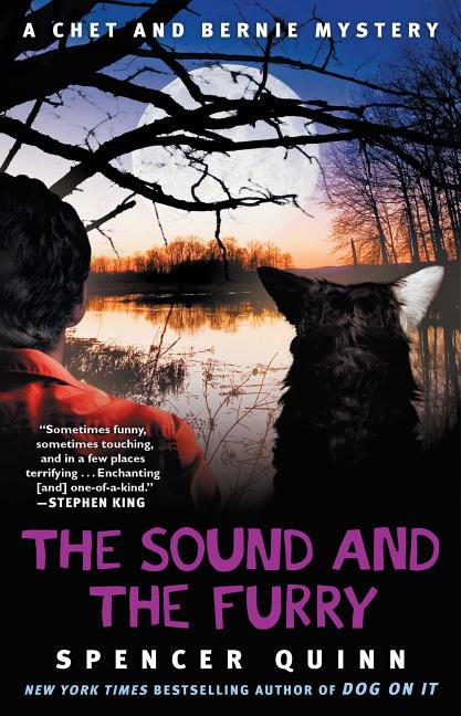 Book cover for The Sound and the Furry: A Chet and Bernie Mystery