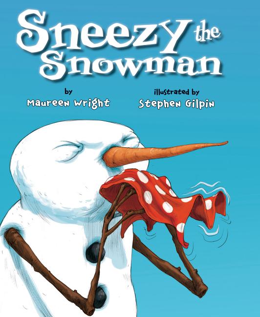 Book cover for Sneezy the Snowman