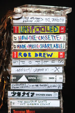 Book cover for Unspooled: How the Cassette Made Music Shareable