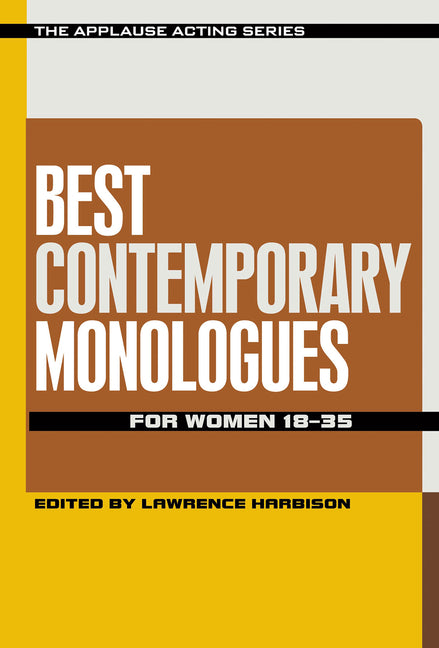 Book cover for Best Contemporary Monologues for Women 18-35