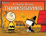 Book cover for A Charlie Brown Thanksgiving