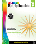 Book cover for Multiplication Workbook, Grade 3