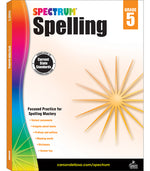 Book cover for Spectrum Spelling, Grade 5
