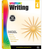 Book cover for Spectrum Writing, Grade 4