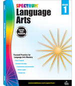 Book cover for Spectrum Language Arts, Grade 1