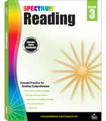 Book cover for Spectrum Reading Workbook, Grade 3