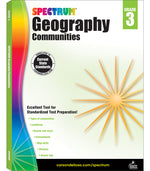 Book cover for Spectrum Geography, Grade 3: Communities Volume 93