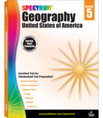 Book cover for Spectrum Geography, Grade 5: United States of America