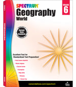 Book cover for Spectrum Geography, Grade 6: World Volume 96