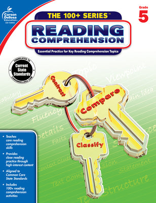 Book cover for Reading Comprehension, Grade 5: Volume 19