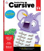 Book cover for Handwriting: Cursive Workbook