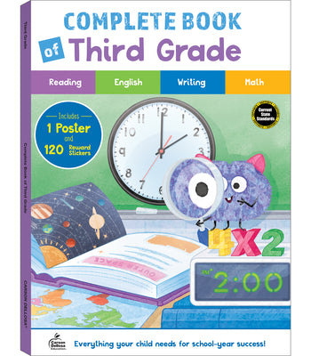 Book cover for Complete Book of Third Grade