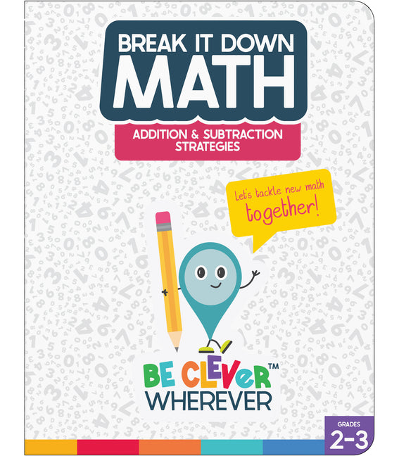 Book cover for Break It Down Addition & Subtraction Strategies Reference Book