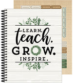 Book cover for Farmhouse Teacher Planner